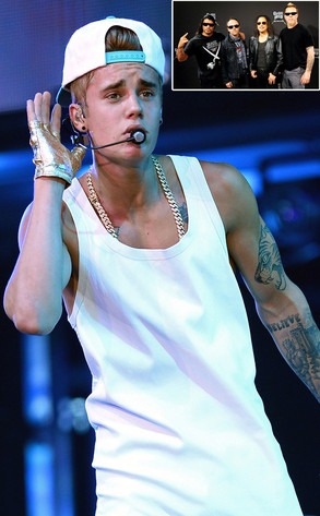 Justin Bieber, Metallica Justin Bieber, Metallica